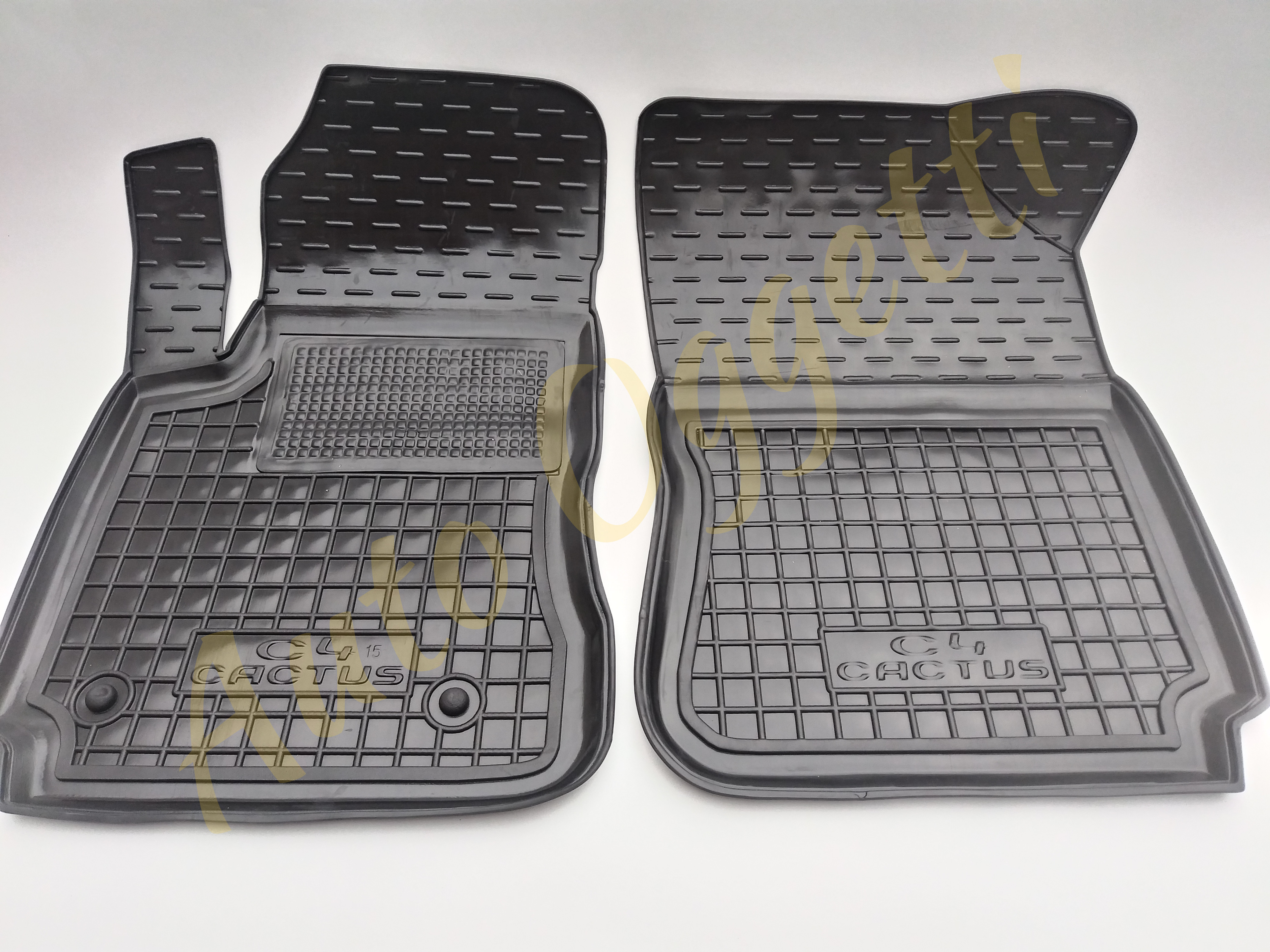 Tappetini di gomma per Citroen C4 Cactus (2014-2020)